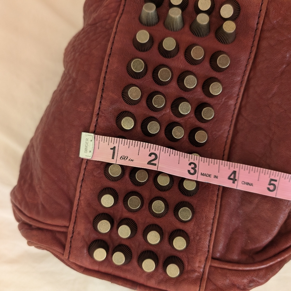 Alexander Wang Angela Pochette Burgundy - Picture 10 of 11